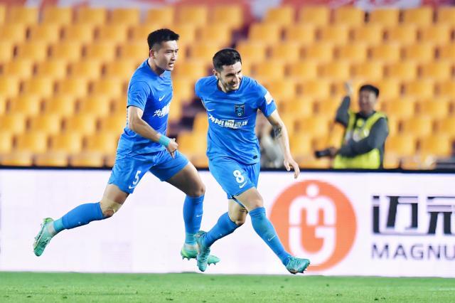 【中超】莫雷拉托首球杨博宇头球救主 南通1比1深圳